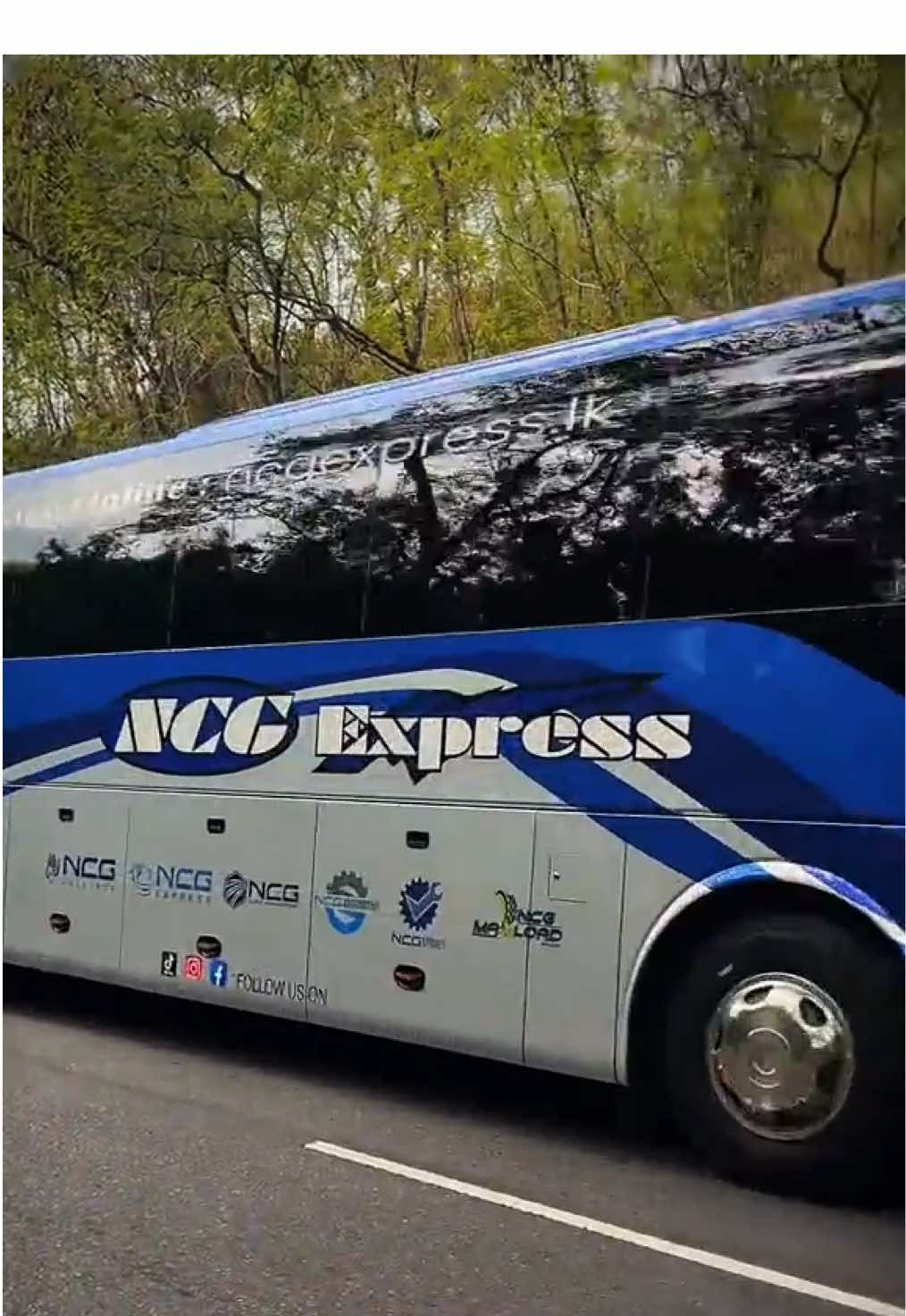 NCG Express 🦈 #ncg #ncgexpress #luxurybus #srilankatravel #transport #yutong  @NCG_Express  @NCG SPEED Holdings 