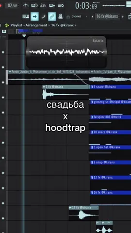 свадьба hoodtrap #hoodtrap #remix #flstudio #свадьба 