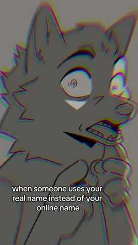 Real name vs Online Name  #fyp #furry #sketch #storytime 