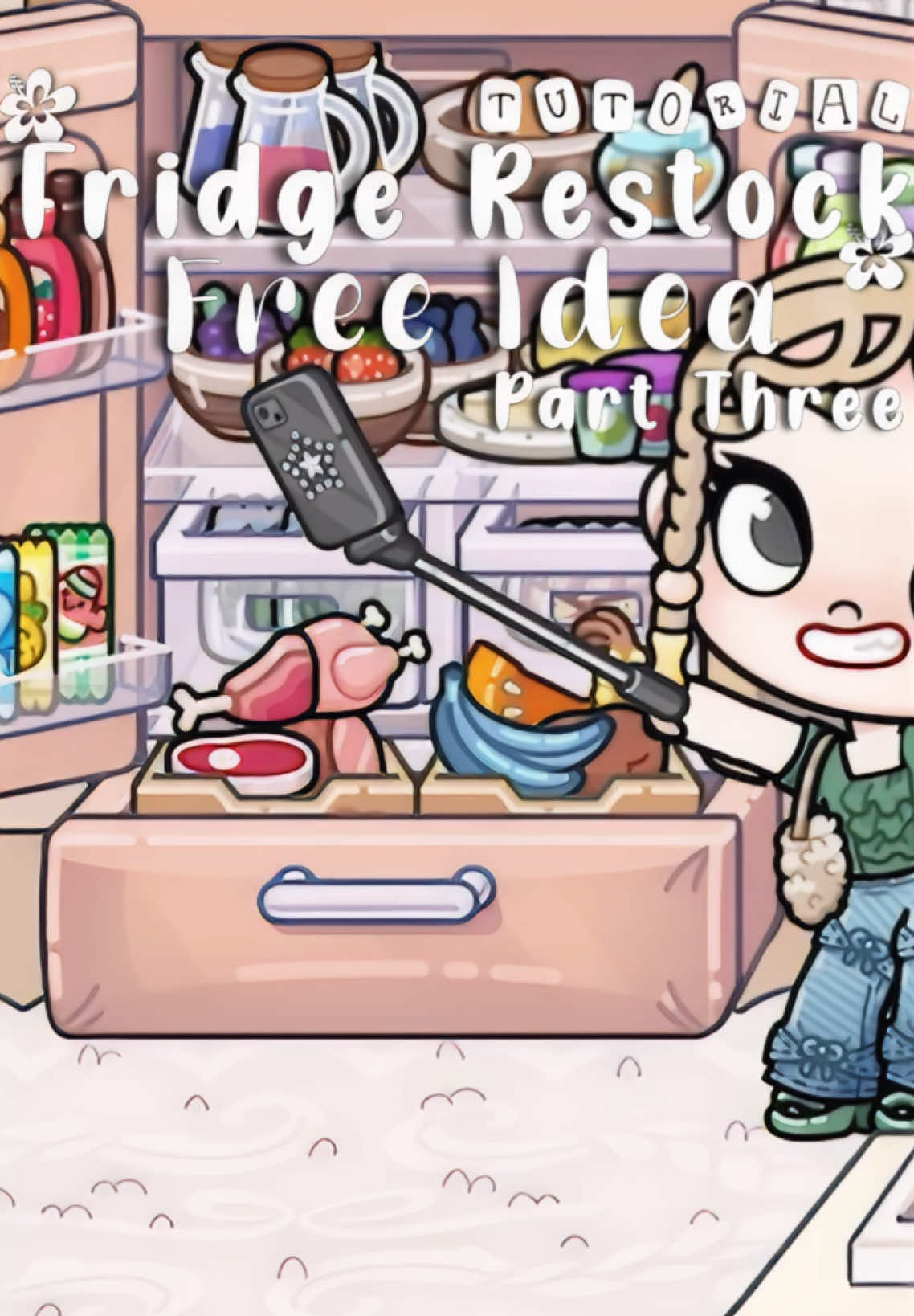 Replying to @airstar_family Fridge Restock Free Idea Part Three Tutorial #pazu #avatarworld #avatarworldgame #pazugame #avatarworldpazu #avatarworldsecret #avatarworldnewupdate #tocaboca #xybca 