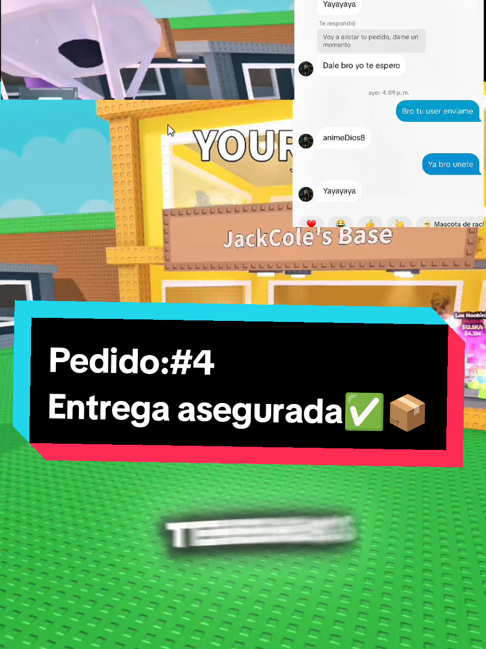 Otro pedido mas este ya es el cuarto🚀🎊. Agradecemos a @El Ñofi por realizar su pedido y confiar nosotros🙌🏻📦 Recuerda que si tu tambien quieres realizar tu pedido escribenos por el priv para mas información,y no te olvides de revisar nuestro videos anclados🚀🎊📦 #fypシ゚ #robloxfyp #Viral #peru🇵🇪 #yape 