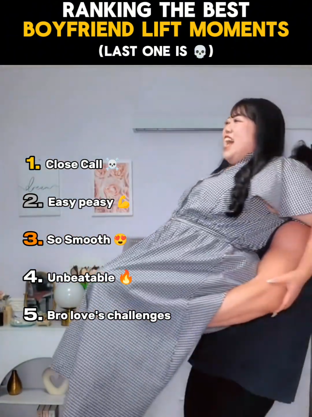 Ranking The Best Boyfriend Lift Moments 😂