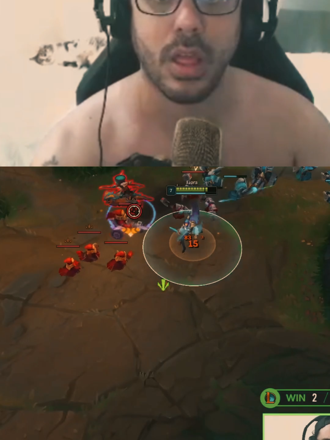 FIORA ESPADA EMBORRACHADA @jbsniperoficial #fy #games #gamer #lol #leagueoflegends #jbsniper #zarabatana