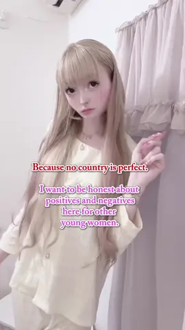 No, I don’t think Japan is living in the future, despite living here for almost 2 years…💕💭 Why? Because I can be realistic. I love many things about Japan including affordable healthcare, housing, cleanliness, kindness of elderly towards me, culture and friendships, but I can also criticise the toxic work culture, misogyny within society and lack of diversity or animal rights.  I truly think to love a country, you have to be realistic and say no, Japan is not a place to be glorified like a lot of influencers here will try to tell you. You will have to deal with hardships here, but there are positives too. I want to share my real experience with my followers especially other young women who admire Japan 💗 . . . Keywords kawaii ₊‧꒰ა ♡ ໒꒱ ‧₊˚ | Japanese fashion living doll coquette aesthetic angel cute pastel pink princess girly lifestyle harajuku angelcore my melody jirai ryousangata shibuya j-fashion cutecore kawaii room decor kawaii  Tags #eviebunnie #balletcore #coquette #jiraikei #量産型女子   
