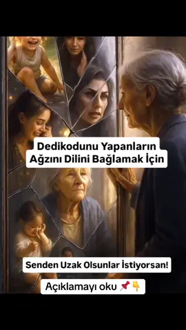 ⚡️Bazen etrafımızdaki negatif enerjilerle başa çıkmak zor olabilir Eğer birilerinin hakkınızda olumsuz konuştuğunu hissediyorsanız ve bu durumdan rahatsızlık duyuyorsanız, bu etkili terkibi uygulayın! 📖Aşağıdaki duayı 21 defa okuyun: 