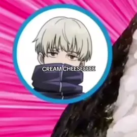 CREAM CHEESEE                                                                                                                   #fyp #viral #jujutsukaisen #anime #gojo 
