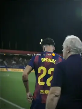 Marc Bernal is back🫵 #fcbarcelona #viscabarca🔴🔵 #marcbernal #CapCut 