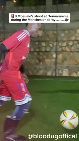 Bryan Mbeumo's shoot at Donnarumma during the Manchester derby 🔥 #bloodugoffical0  #bryanmbeumo  #manchesterunited  #mancity  #ethiopian_tik_tok🇪🇹🇪🇹🇪🇹🇪🇹 @Bryan Mbeumo 