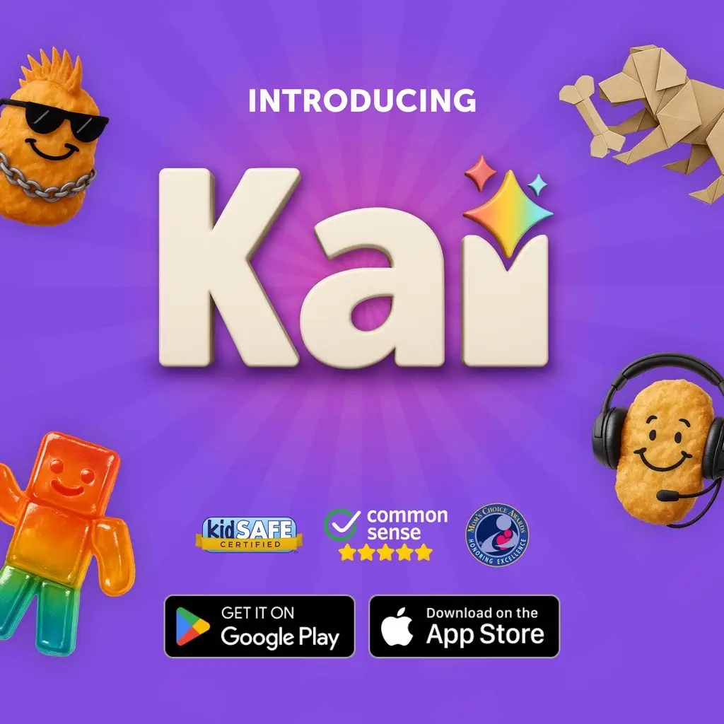 The first AI made just for kids: safe, fun, educational and creative All the wonder of AI, none of the risks: no fake friends, no strangers, no ads  https://youtu.be/JTbKgEy_qJY?si=yOSy_kxpCHaW5bLi @BoutiquePublicity @Kinzoo Family #aiforkids #kinzoo #aiapps 