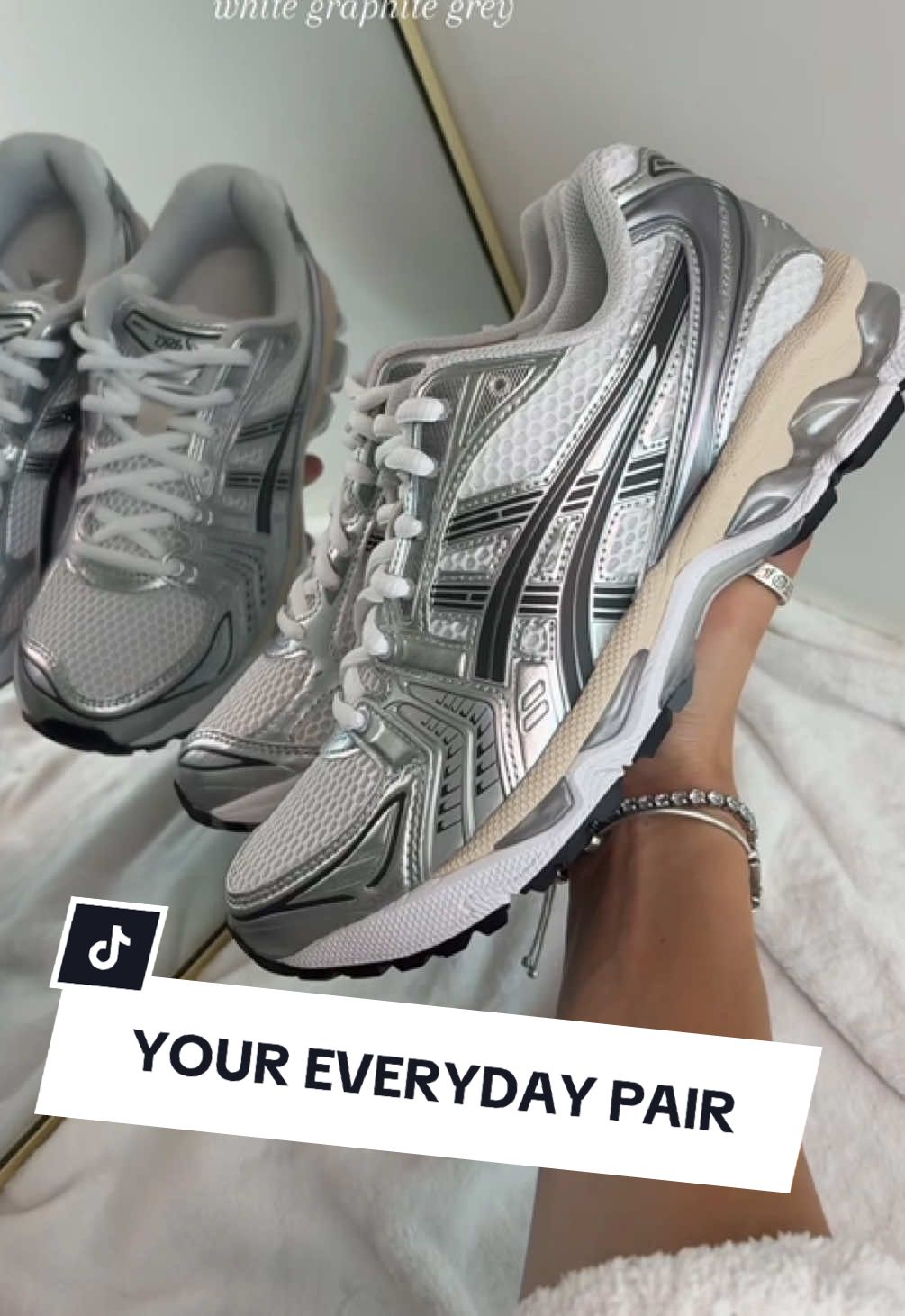 comfortable, sleek, goes with everything… this pair is 🔥🔥 #sneakers #streetwear #asics #tiktokshoprestock #cleangirl 