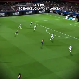 resume de fc Barcelona vs Valencia 😍#barcelona #valencia #barcelonavsvalencia #parati #viral 