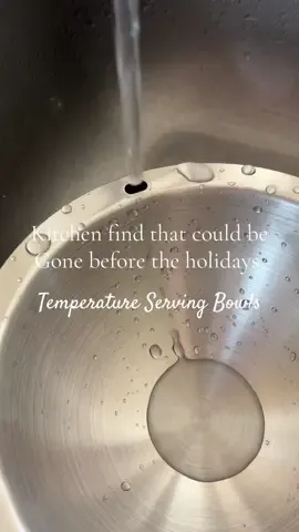 Soo so useful I will be using these every get together! #servingbowls #temperaturecontrol #stainlesssteelbowl #kitchenessentials #hostingessentials 