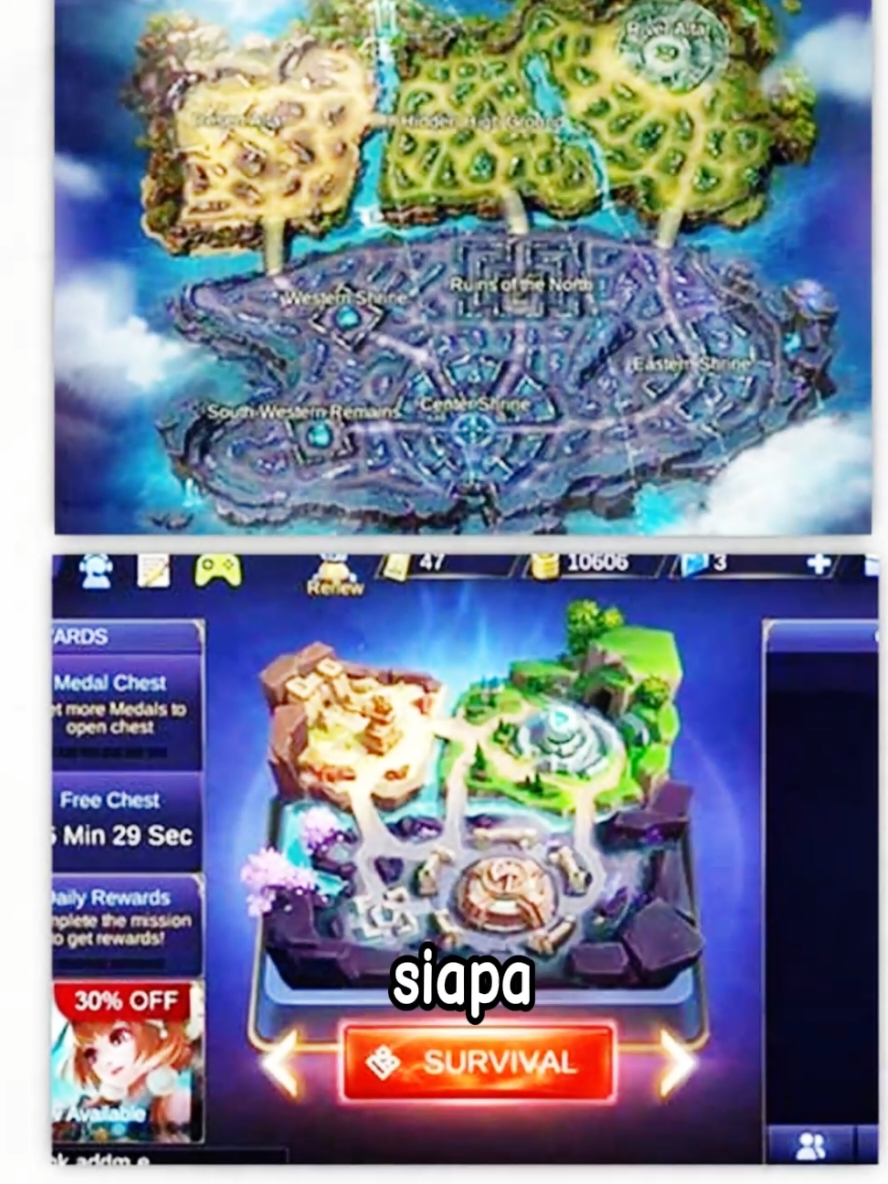 Mode Survival 😢 #READYFORNEXT #MLBBNEXT2025 #mlbb 