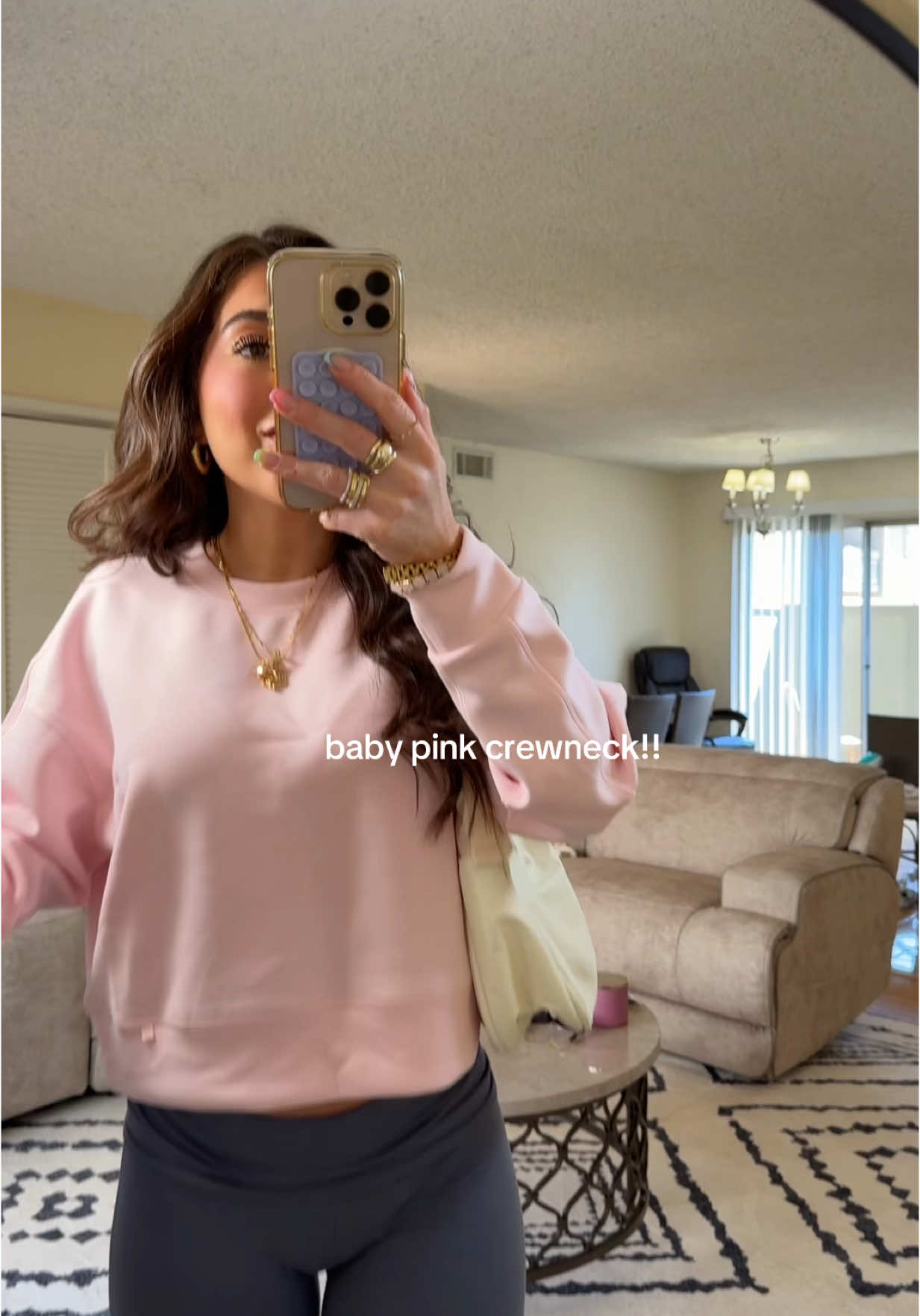Cutest && comfiest crewneck!! 💘 #crewneck #crewnecksweatshirt #crzyoga #sweater #sweaterweather 