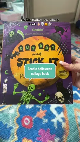 Let’s flip through the new Grabie Halloween collage book! It’s full of paper, stickers and so much more! Can’t wait to use these for my Halloween spreads 🤭 #halloween #halloweenfinds #scrapbookpaper #junkjournal #junkjournalideas 