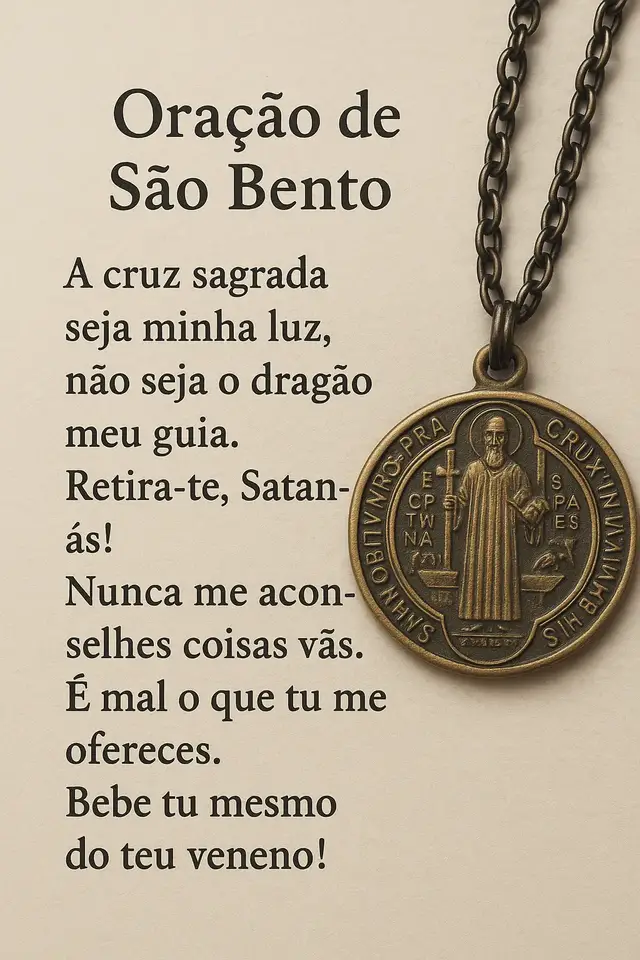 Rezar a São Bento traz proteção contra o mal, fortalece a fé e a paz interior, ajuda a tomar decisões corretas, oferece força para vencer vícios e tentações e mantém viva a tradição e devoção cristã. #Oração #fécatolica👑 #saobento 