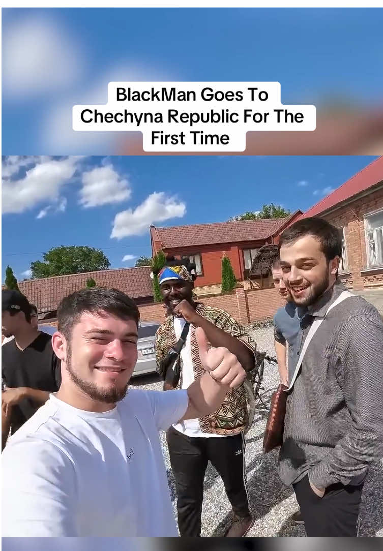 A Random Black Man Goes To Chechyna Republic In Russia 🇷🇺. #blackmandatraveller #chechnya #russia #tiktokrussia #fyp 