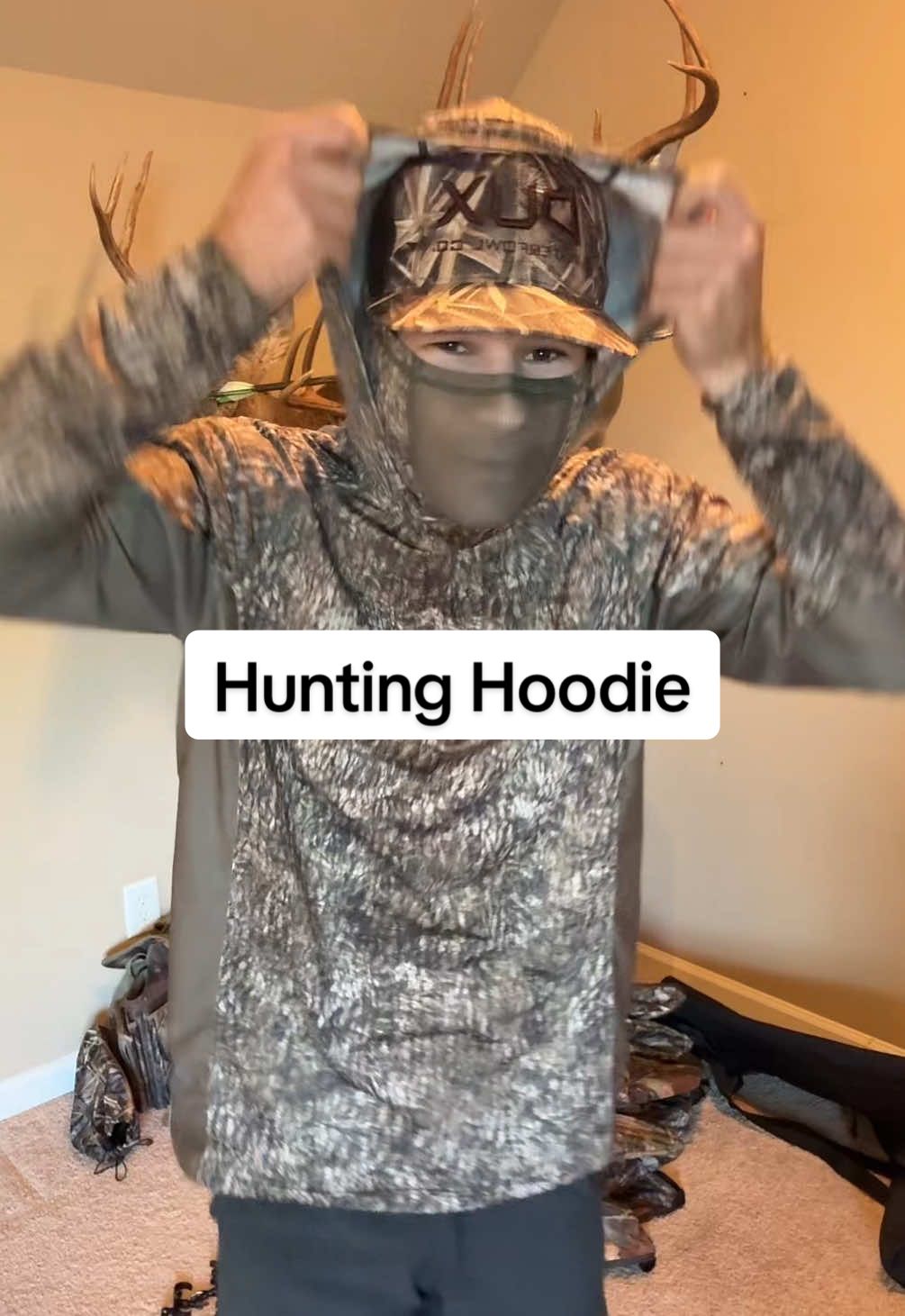 Perfect for the hot and cold #huntingtiktok #huntingtok #hoodie #camo 