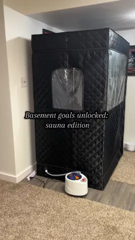 We turned our basement into the ultimate relaxation spot with a 2 person home sauna. The benefits are amazing—stress relief, better sleep, and natural detox right at home. If you’ve been thinking about an infrared sauna for your daily routine, this is your sign. #hometherapy #saunabenefits #basementsauna #relaxationathome #infraredsauna
