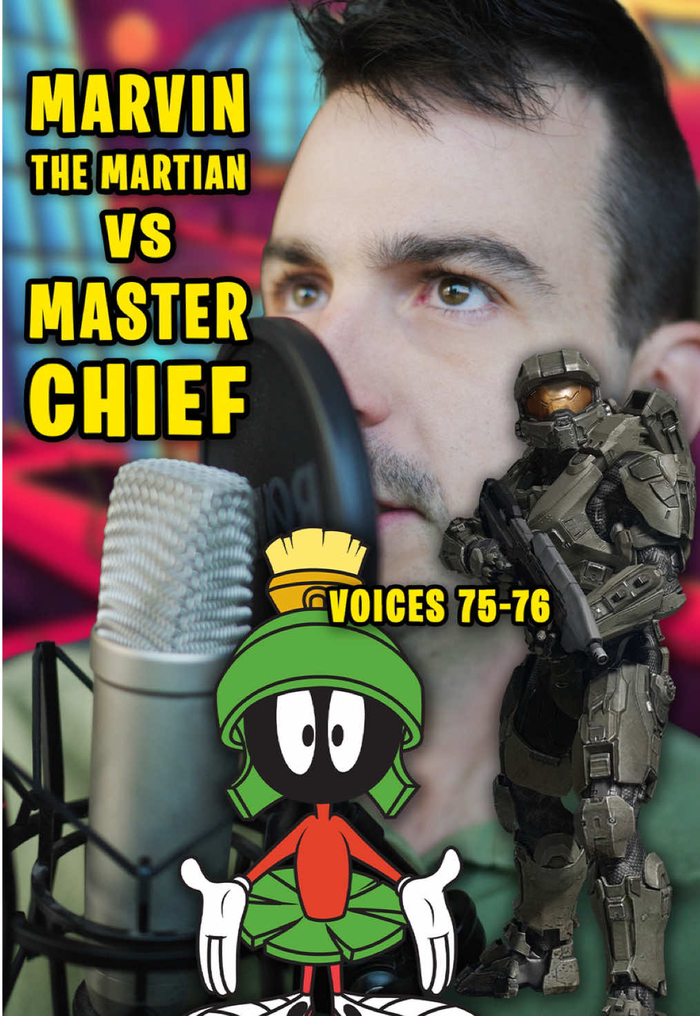 Marvin the Martian VS Master Chief Looney Tunes VS Halo Mel Blanc VS Steve Downes @Looney Tunes @Halo @Master Chief @Warner Bros Pictures @Warner Bros. @Warner Bros. Animation @Bungie @Destiny 2 @BungieLove @343 industries  #Halo #masterchief #looneytunes #marvinthemartian #impressions 