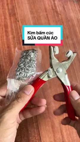 Bộ kìm bấm cúc sửa quần áo người lớn, trẻ em #kimbamcuc #thanhtamsupermarket#suaquanao #kimbam 