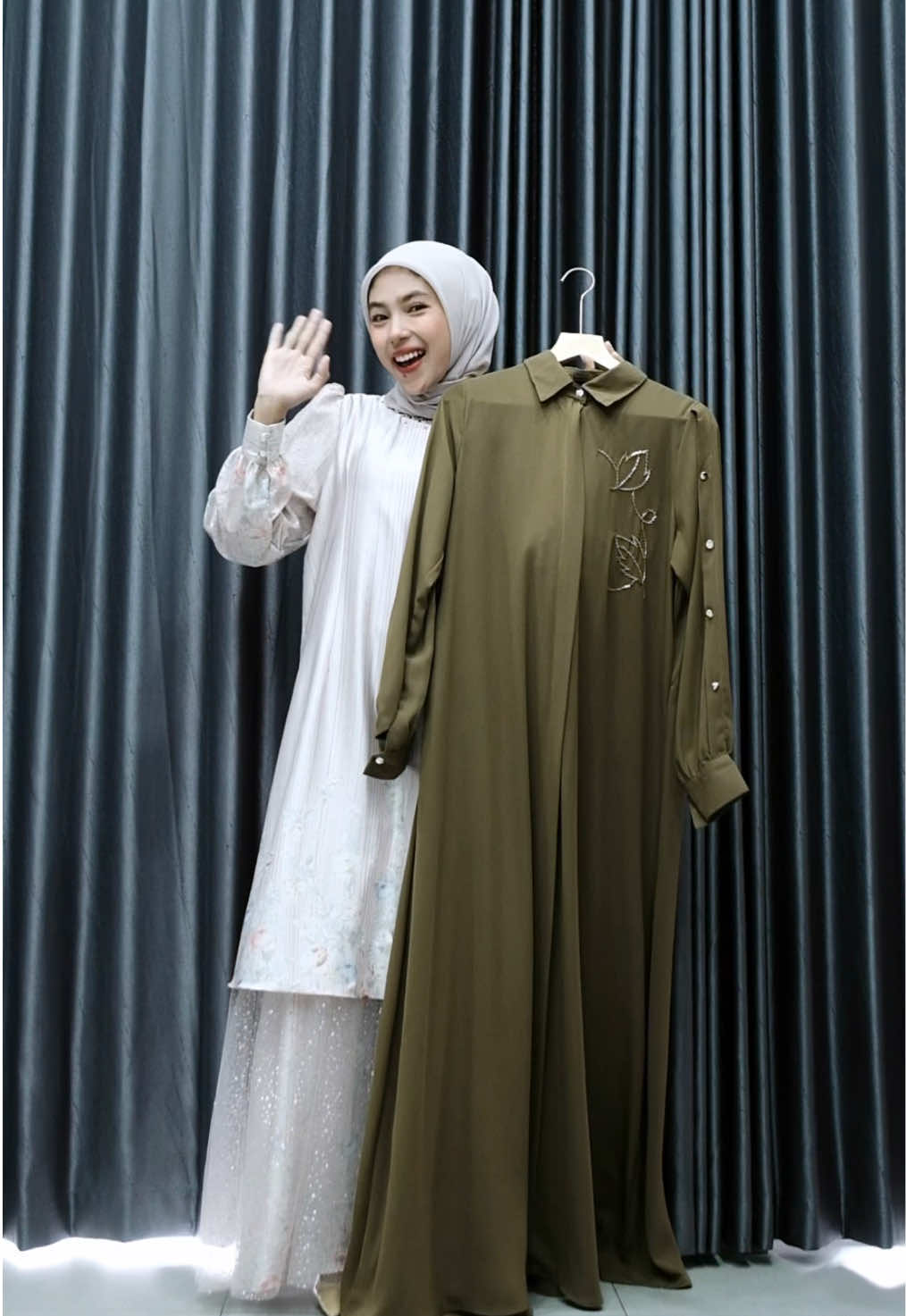 From daily elegance to formal occasions, Almahyra dress is perfect choise to stay stylish and modest✨ #aisyalinastore #gamisdaily #gamissyari #gamiskekinian #gamiscantik 