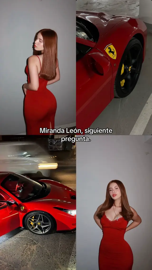 red ferrari #miranditaleon #viral #xybca #fyp 