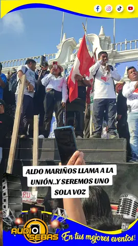 Unamonos la derecha ↗️, la izquierda ↙️ y seamos uno sólo  mensaje de @Aldo Carlos Mariños  #fyppppppppppppppppppppppp #viraltiktok #Patazentrujillo