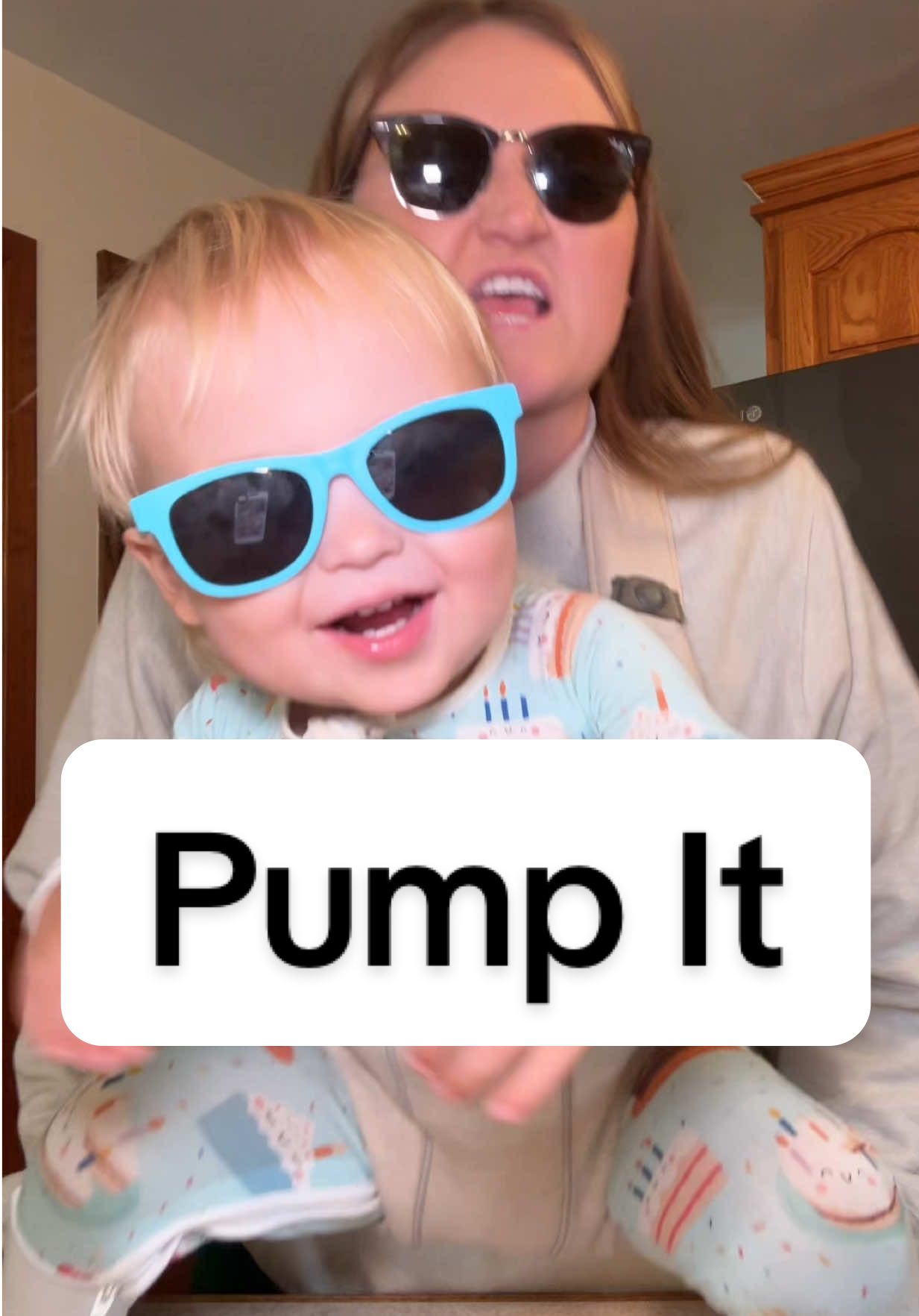 WHAT was Sonny’s birthday theme?! Leave your guess in the COMMENTS!! #dancingbaby #dance #babydance #toddlersoftiktok #MomsofTikTok 