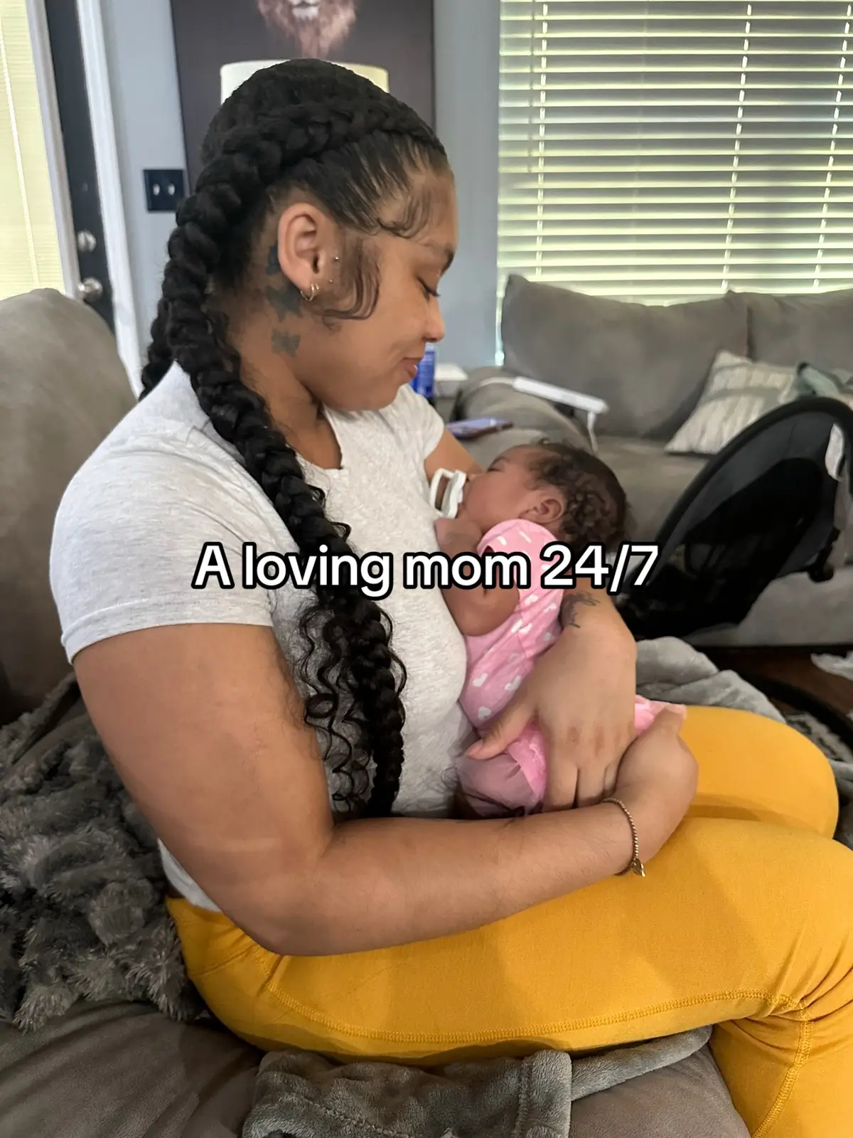 My baby deserves the best and I wanna give her that ♥️ #fypp #girlmom #ftm #ppd
