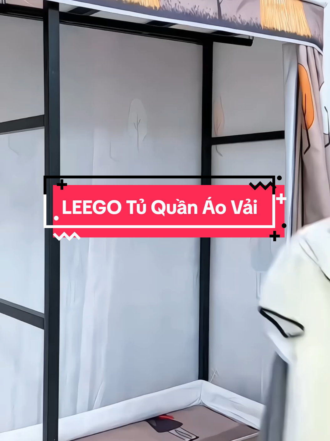 LEEGO Tủ Quần Áo Vải#tu #tuquanaodep #tuquanao #tuquanaovai #giadungtienich 