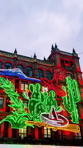 Iluminado del Zócalo CDMX 2025 🇲🇽🌵✨