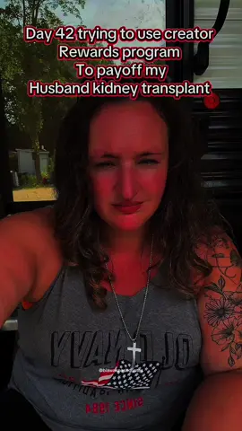 I gave up posting asking and pushing the help isn’t coming I wish I could be like other people that get 100k views  and pay off debt but we are struggling and I don’t know what to do #faith #god #kidneytransplantrecipient #kidneytransplant #prayers 