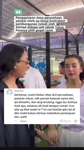 Katanya ini penyebab tasya farasya gugat cerai ahmad