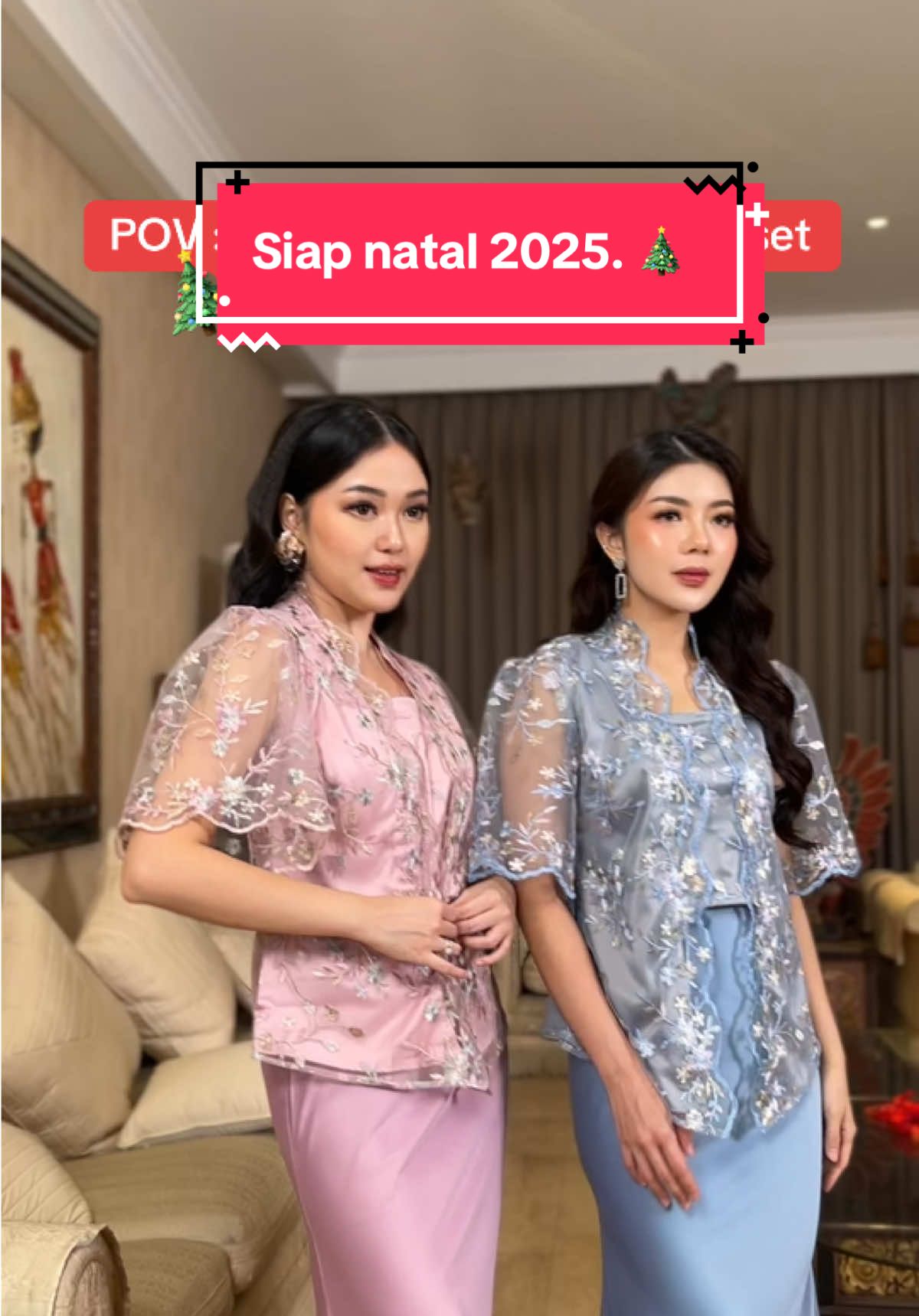 Pakai one set brokat dari miss nomi buat natal 2026 #dressbrokat #dresskondangan #dresselegant #dressburgundy #dressjumbo 