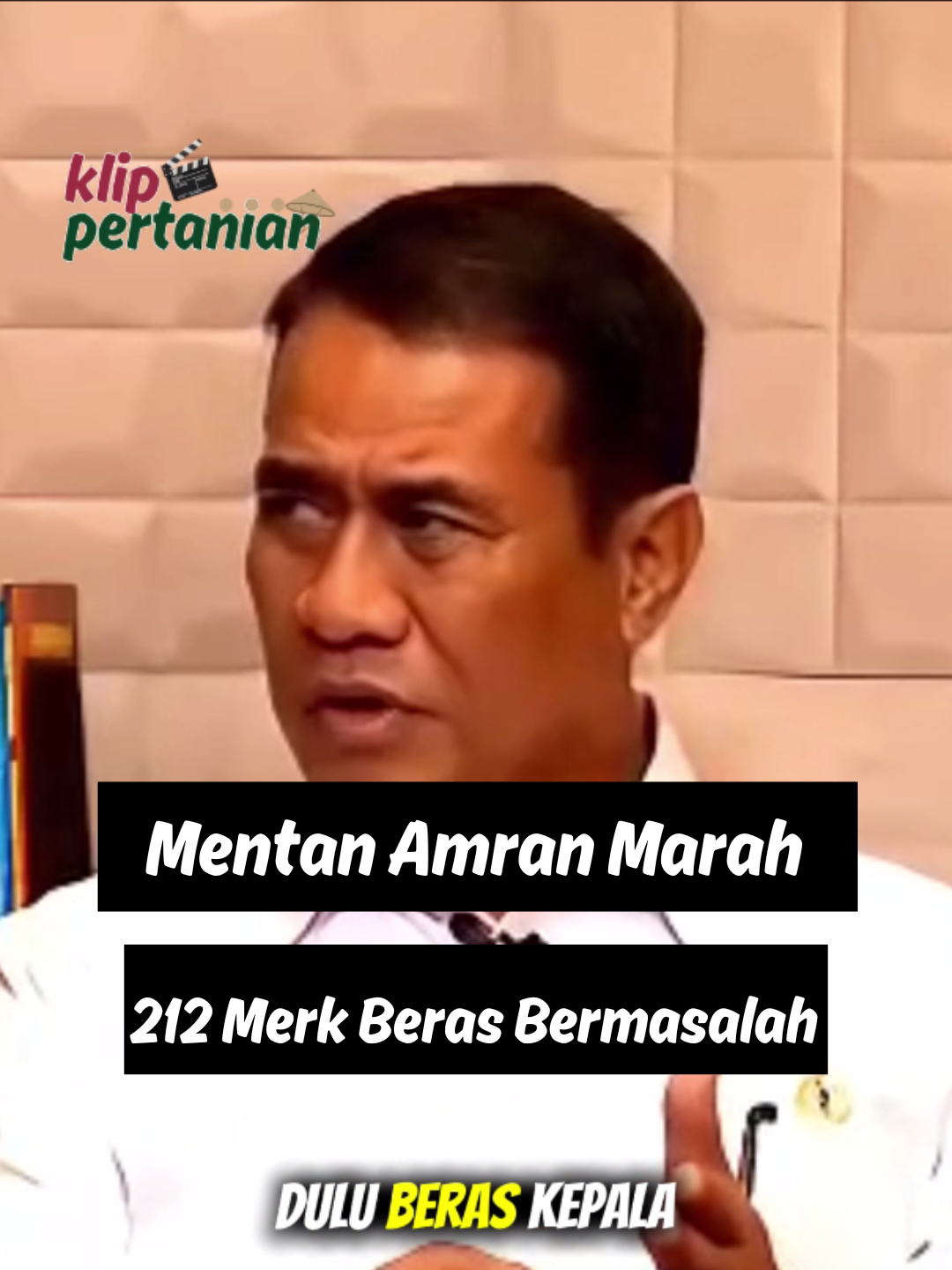 Berikut ketentuan beras yang di tentukan oleh pemerintah. Banyak nya beras tidak sesuai regulasi pemerintah, 212 merk tidak sesuai regulasi. Berikut pernyataan Pak Andi Amran #PertanianMaju #KedaulatanPangan #beras #StabilisasiPangan #petani