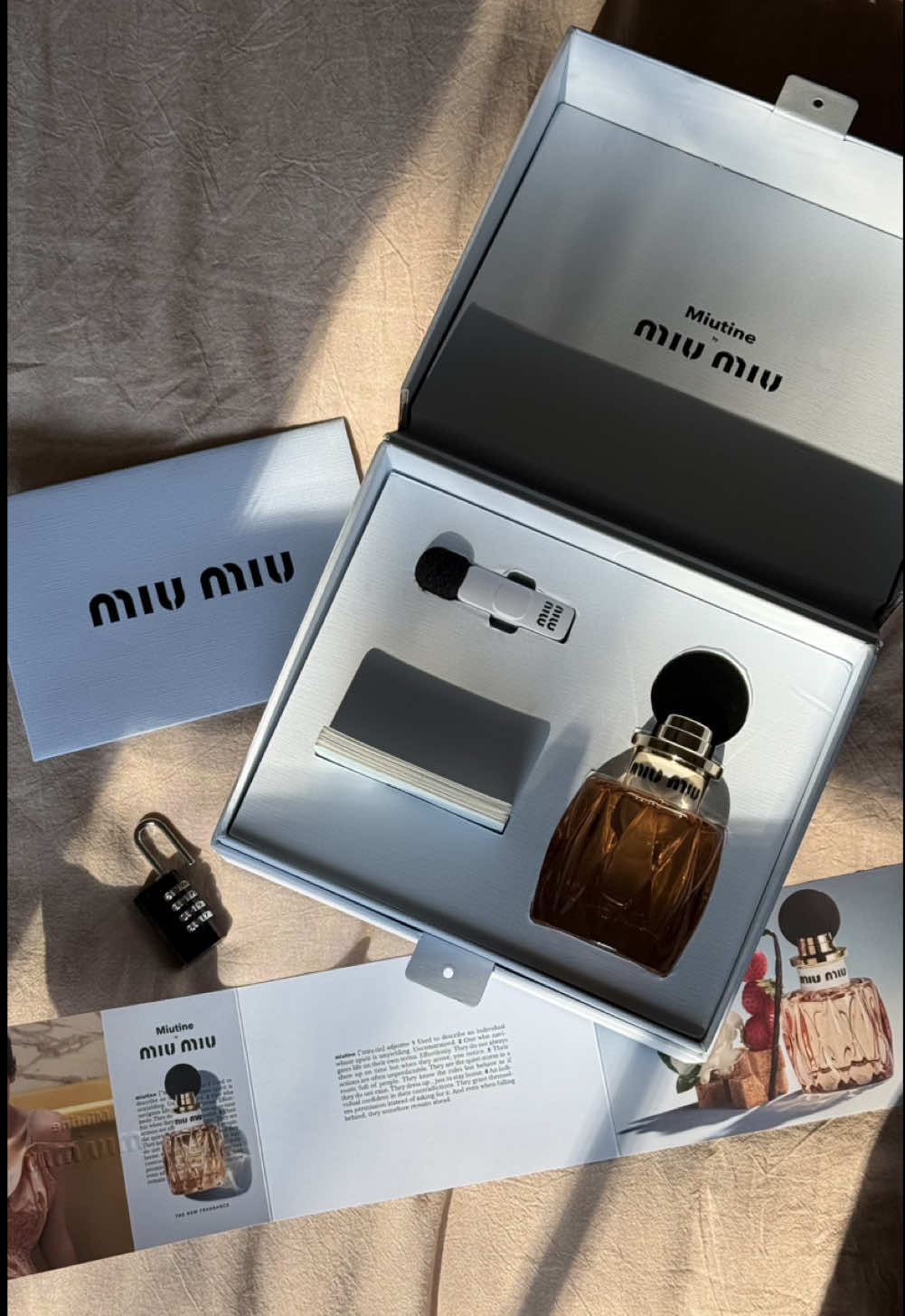 My honest first impression of @Miu Miu’s new fragrance “Miutine” 🎀 #giftedbyMiuMiu #miutinebymiumiu #miutinebydefinition #miumiubeauty #miumiu #fragrance #perfume 