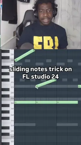 sliding notes trick on FL studio 24 #fyp #explore #flstudio 
