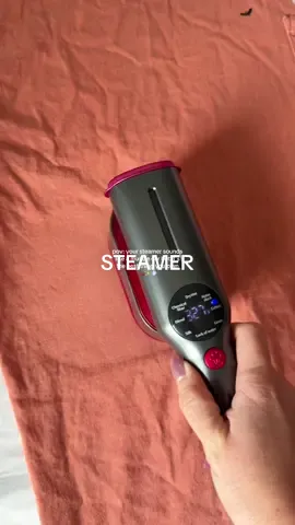 this steamer is the mvp of every vacation and honestly I use it everyday! It heats up in like 5 seconds and it's under 2 lbs so it's perfect for traveling! ✨🙌🏻 you can also hang stuff up and steam that way too!! #steamer #steamiron #portablesteamer #drflash 
