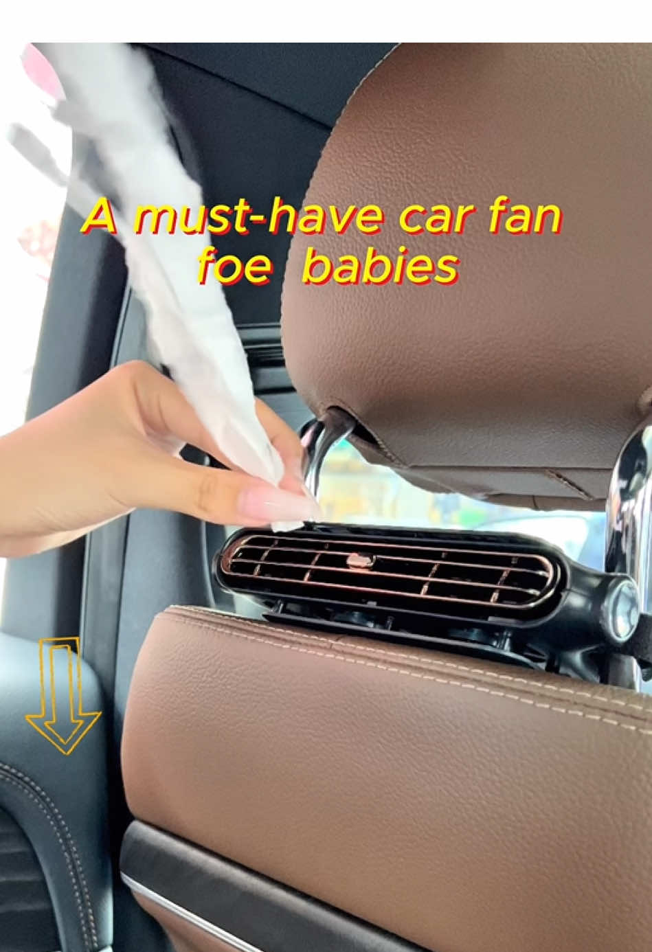 #fan #carfan #portablefan #childsafety #hotcar 