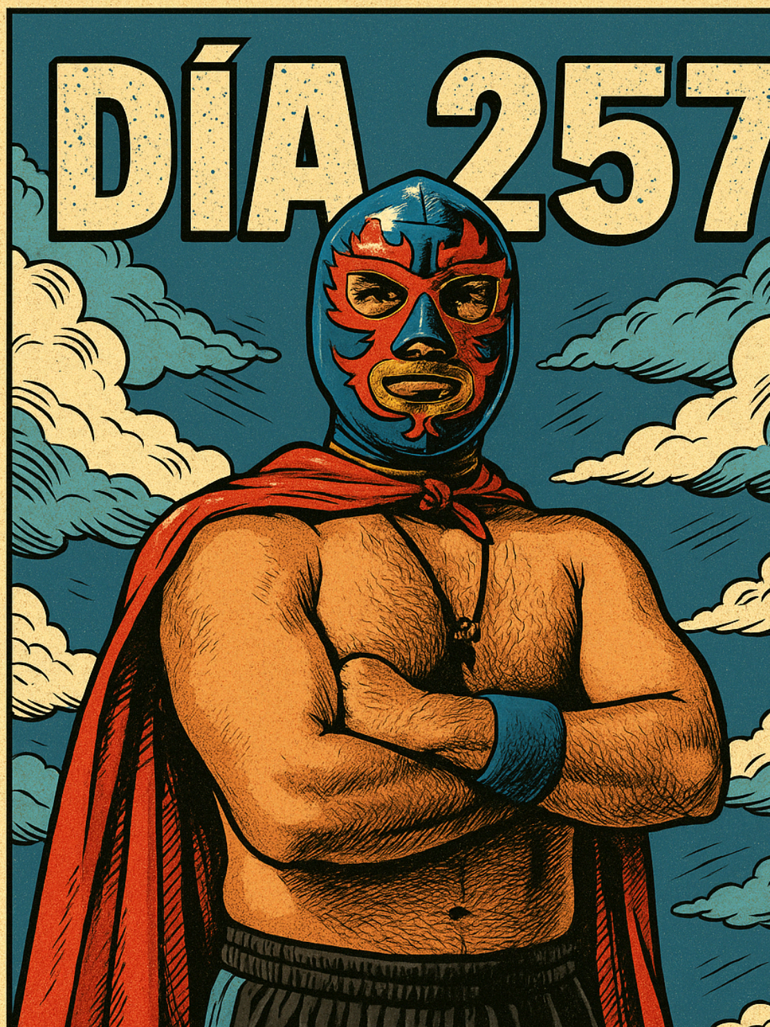 Día 257: la disciplina vence al cansancio. El Primo sigue adelante con cada flexión 💪⚡. ¿Quién más sigue conmigo hasta el final? 👊🔥 #ElPrimo #Día257 #Disciplina