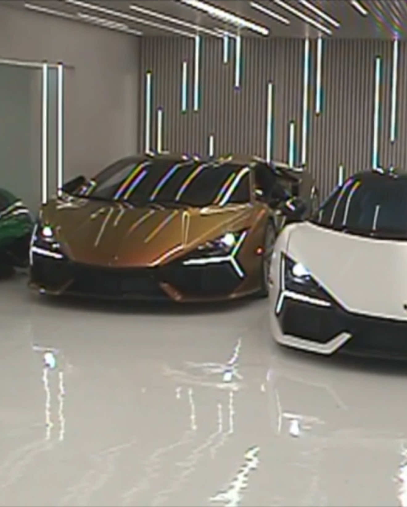 1 basement, 15 V12s.  #v12 #lambo #lamborghini #murcielago #revuelto