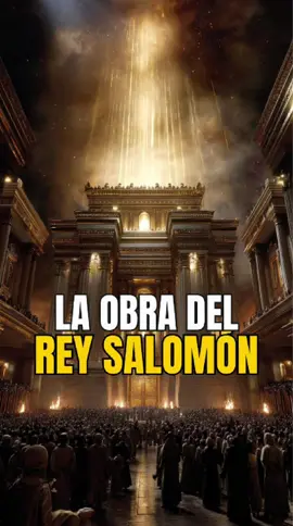 La Más Grande Obra del Rey Salomón 🙌🏽🙏🏽 #dios #biblestories #miracle #Milagro #god 