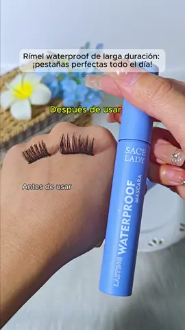 ¿Quieres pestañas largas todo el día? Esta máscara las alarga con cada pasada y resiste agua, lágrimas y calor 👀 #sacelady#saceladymascara#mascara#waterproofmascara#fyp#Dealsforyoudays#TikTokShopBacktoSchool#RushTok2025