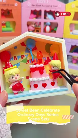 Sweet Bean Celebrate Ordinary Days Series Scene Sets coming soon😍 This time 10 regular design +1 hidden design  #toysez #blindbox #unboxing #sweetbean #figure #figurine #arttoys #foryoupage #