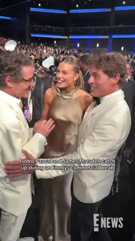 Being a part of this conversation with Pedro Pascal and James Marsden would be paradise. 🤩 #Emmys