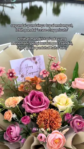 terlihat apa-apa sendiri tiba-tiba menikah 🥰🥰 #sakura_phflorist #buketrawajitu #flowerbouquet #bukettulangbawang 