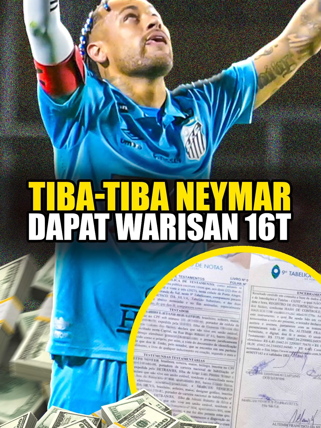 Neymar Warisan | Kok Bisa?! Neymar Dapat Warisan 16T dari Orang Tak Dikenal #StartingEleven #Neymar #WarisanNeymar #SepakBola #FootballStory #ViralFootball #NeymarFans #Brazil #BeritaBola #Neymar2025 Beli Kaos Bola Official Merchandise Starting Eleven! Disini ⬇️ ⬇️ ⬇️ Cek Link di Bio