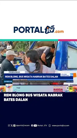 Rem Blong Bus Wisata Nabrak Bates Dalan