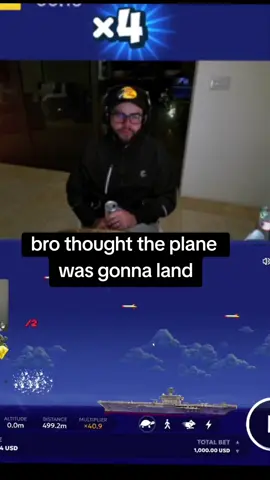 bro thought the plane was gonna land#goviral #fyp #aviator 